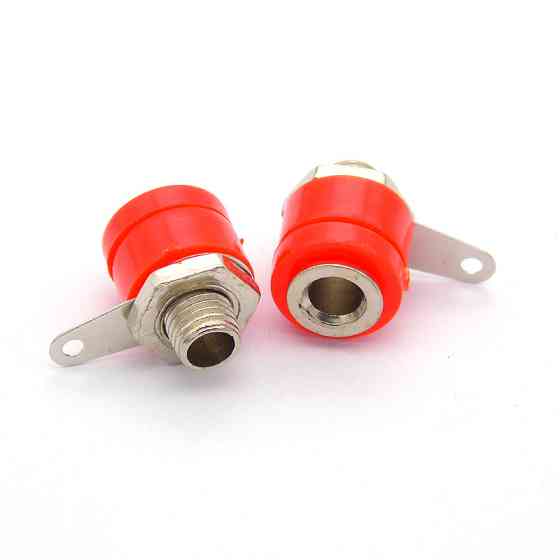 Акустические банановые разъёмы 4мм, 10 шт. Киев