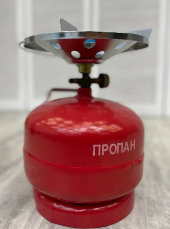 Газовий кемпінговий комплект Пальник та балон 5 л Intertool К1 GS-0005 Вінниця
