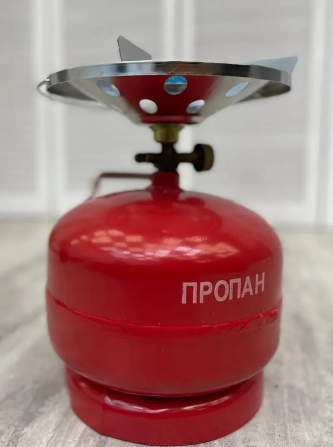 Газовий кемпінговий комплект Пальник та балон 5 л Intertool К1 GS-0005 Вінниця - фото 1