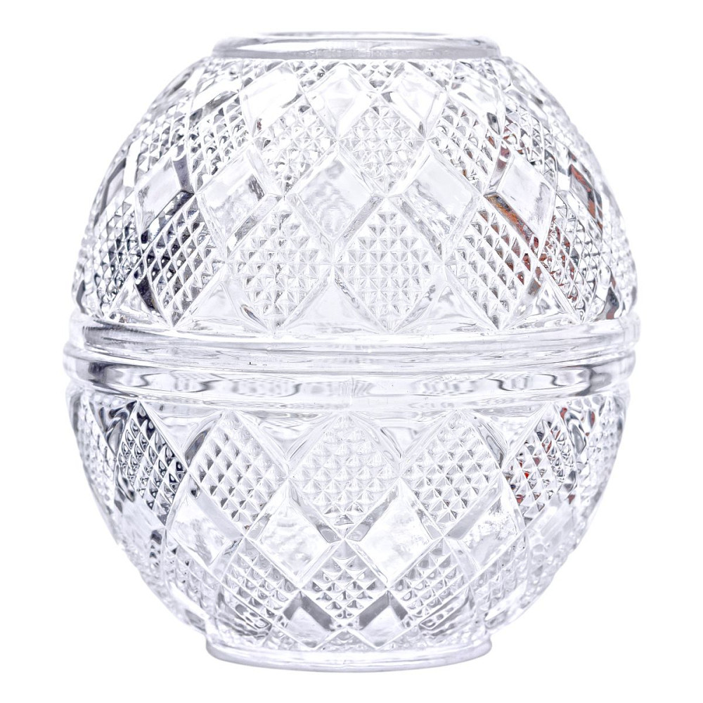 Yiwu Серветниця на стіл кухонна Ø15 см серветниця скляна кругла кругла у формі яйця HP-4-110 Коломыя - изображение 2