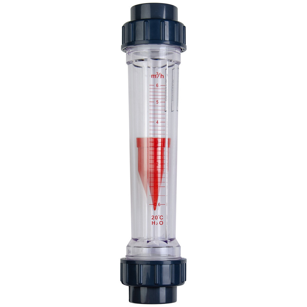 Ротаметр Aquaviva DN40 з муфтовим закінченням d50 мм 600-6000 л/год Київ - фото 1