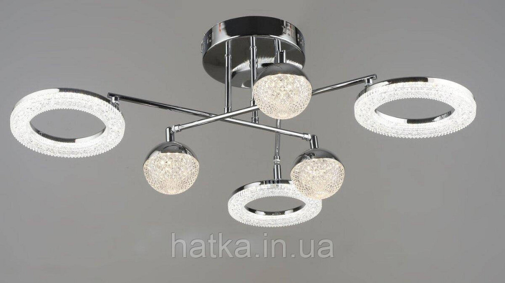 Люстра светодиодная акриловая Sirius B YH1183/3+3 CH Киев - изображение 1