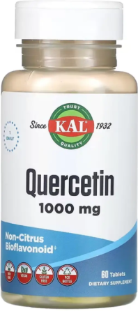 Кверцетин KAL Quercetin 1000mg 60 таб Киев