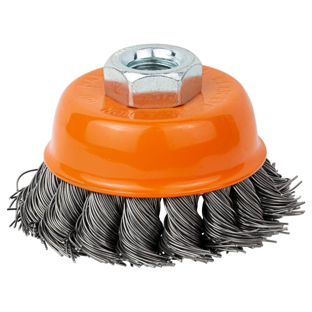 Grad Щетка проволочная чашеобразная Ø65мм М14×2мм (стальная витая) GRAD (9042065) Коломия - фото 1
