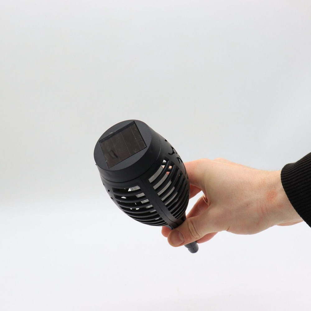 Садовий світильник на сонячній батареї 58см, 96LED, Solar flame / Вуличний ліхтар з ефектом полум'я Київ - фото 5