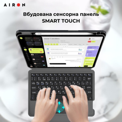 Чехол для планшета AirOn Premium iPad Pro 13 2024 + keyboard (4822352781231) Винница - изображение 5