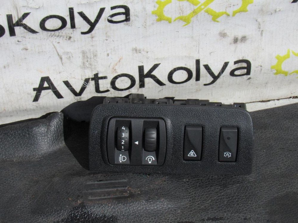 Перемикач коректор фар Renault Scenic III 2009-2016 (648450001R) Ковель - фото 2