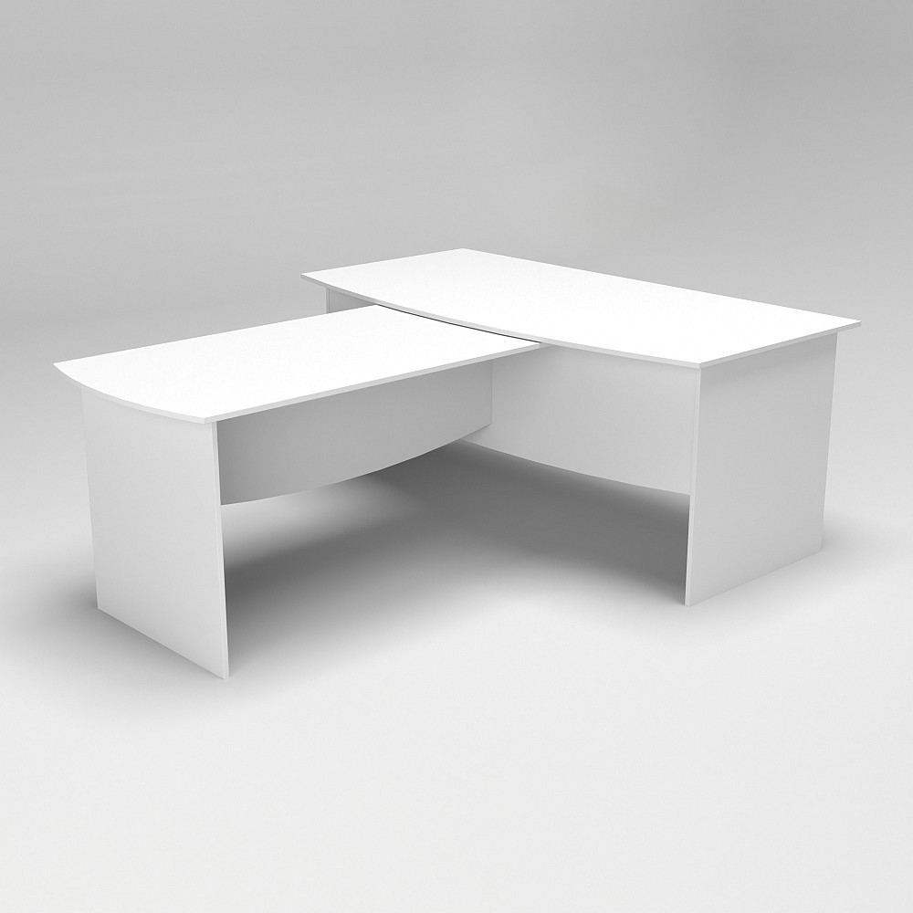 Стіл для переговорів Лідер, Білий, 1800/2220/760 Львів - фото 1