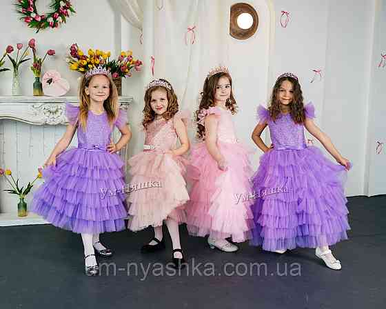 Зефірка Костюм зефірки Дитяча святкова сукня + обруч Кривий Ріг