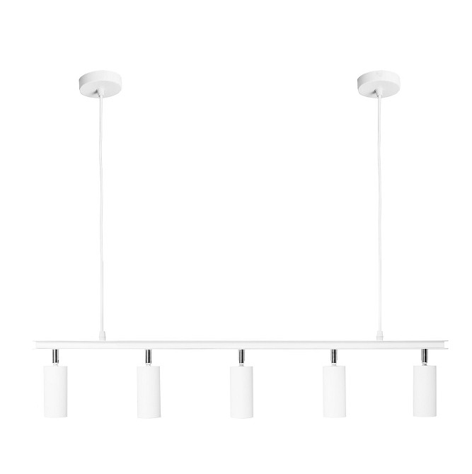 Світильник циліндри на підвісі Е27-5 Tube NL 2450-5 WH Київ - фото 3