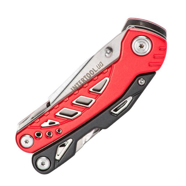 Мультитул INTERTOOL HT-0542 180 мм, 11 в 1 - найкращий вибір для рибалки або туриста Львів - фото 10