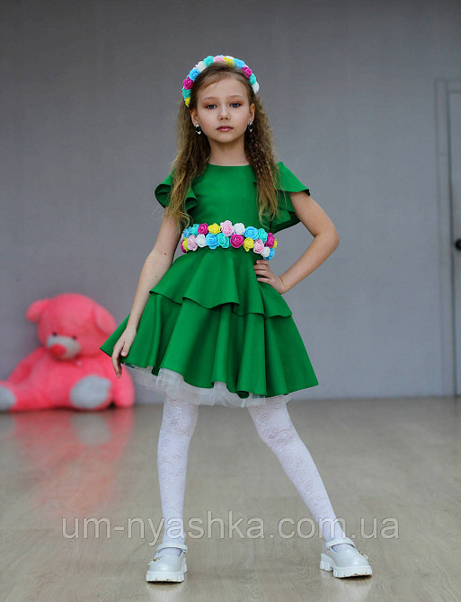 Платье Весны Зеленое пышное платье Весна Кривой Рог - изображение 5