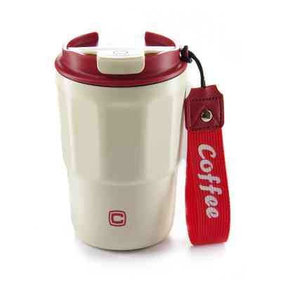 Термокружка СИЛА White/Red 400 мл (960685) Вінниця