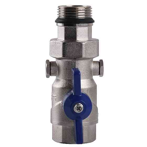 Кран-американка с муфтой под термометр ECO 01G-2 1″ прямой (000008822) Киев