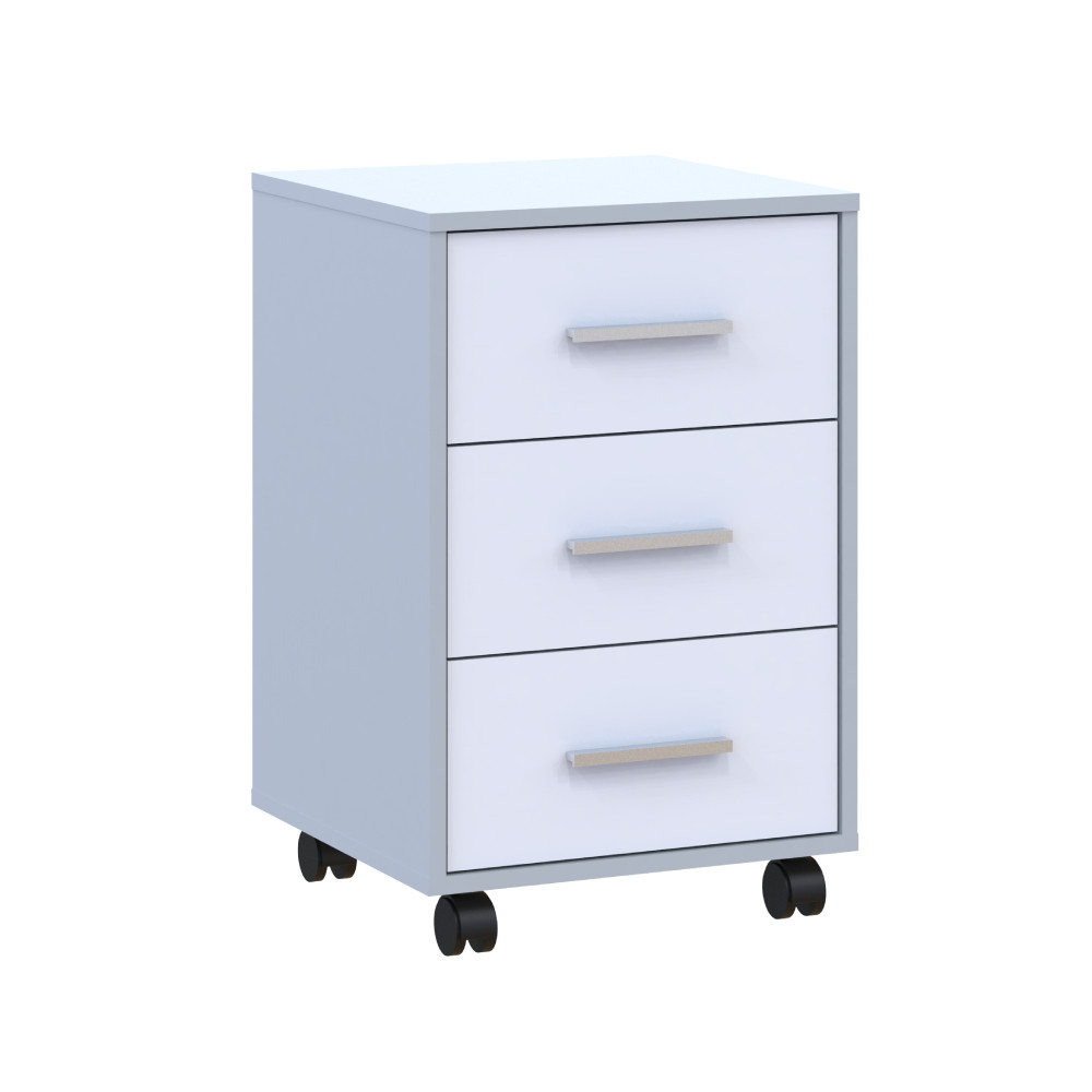 Тумба офісна Doros Т3 43х42х66,4 см Сірий/Білий (DRS-011402) Дніпро - фото 2