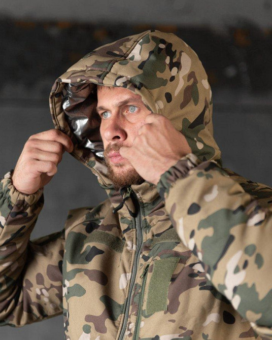 Куртка бушлат standard мультикам підкладка Омні з тепловідбивачем S Одеса - фото 6