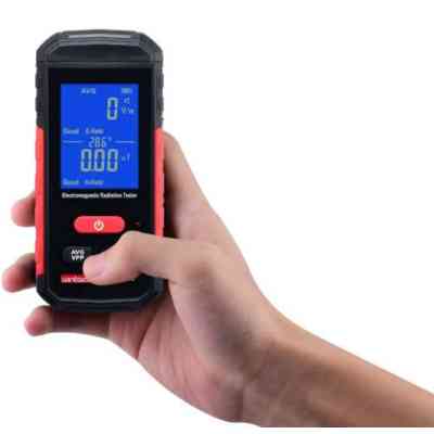 Детектор строительный Wintact тестер электромагнитного излучения 1-1999В/м, 0,01-99,99μT/0,1-999,9mG (WT3122) Винница