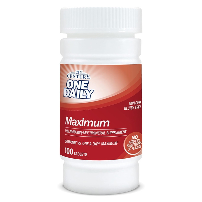 Витаминно-минеральный комплекс 21st Century One Daily Maximum 100 tabs Луцк - изображение 1
