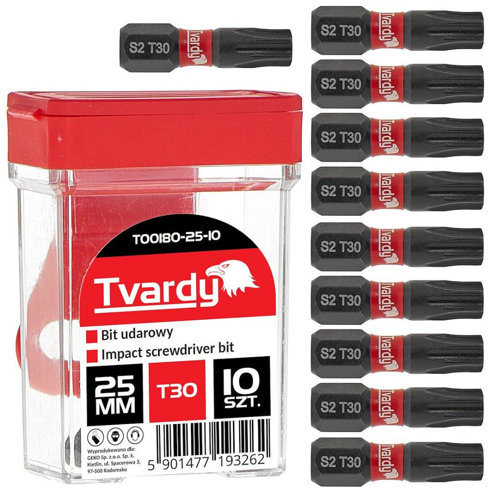 Біта удана "Tvardy" Torx T30 x 25мм Киев - изображение 1