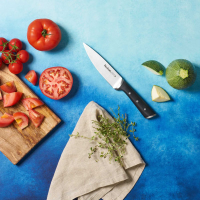 Кухонний ніж Tefal Ice Force, 15см, нержавіюча сталь, пластик (K2320324) Вінниця - фото 5