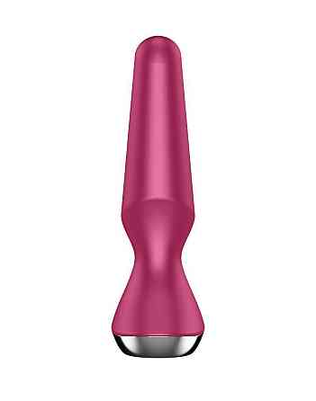 Анальна смарт-вібропробка Satisfyer Plug-ilicious 2 Berry Sex Aura Київ