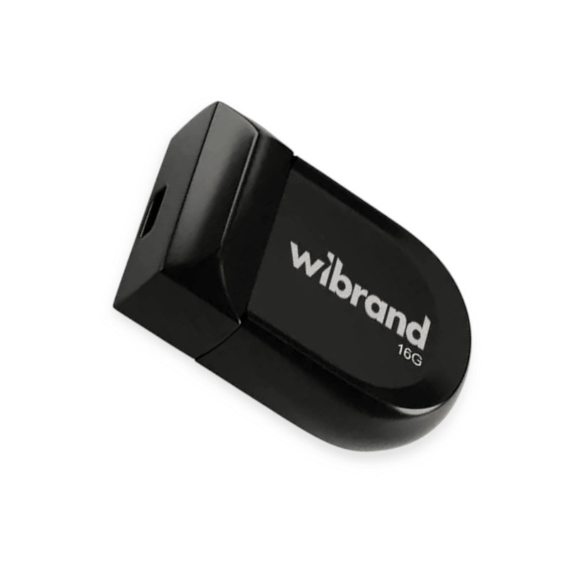 Флешка USB 2.0 16Gb Scorpio mini black Wibrand Мукачево - изображение 1
