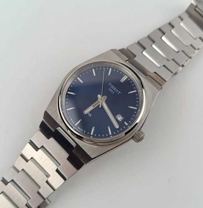Годинник синій Tissot prx powermatic 80 Топовий. Харків - фото 2