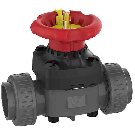 Мембранний вентиль Praher T7 з муфтовим закінченням, (PN12.5, d25 мм) Київ