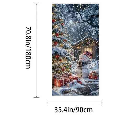 Банер на двері Різдвяний Смела