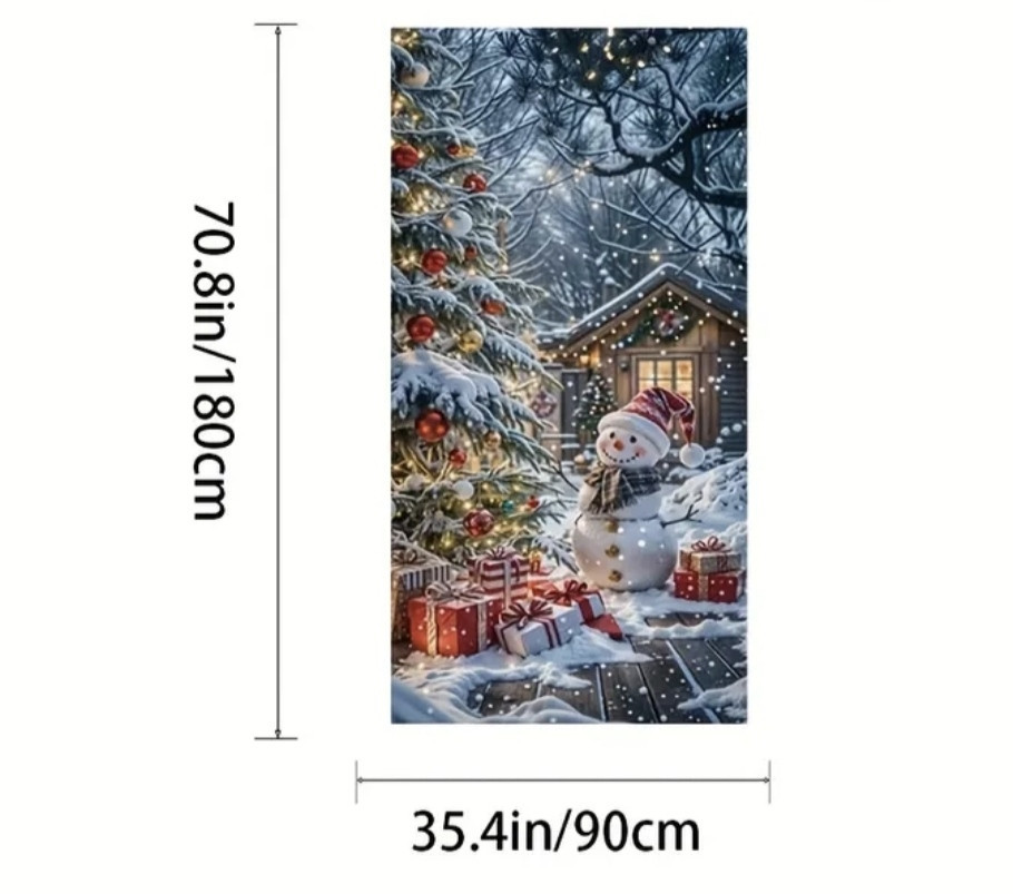 Банер на двері Різдвяний Смела - изображение 2