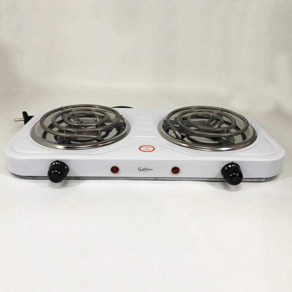 Электрические плиты настольные двухкомфорочные Suntera DP-1915 2000Вт, Електрическая настольная плита PG-95 Львов - изображение 15