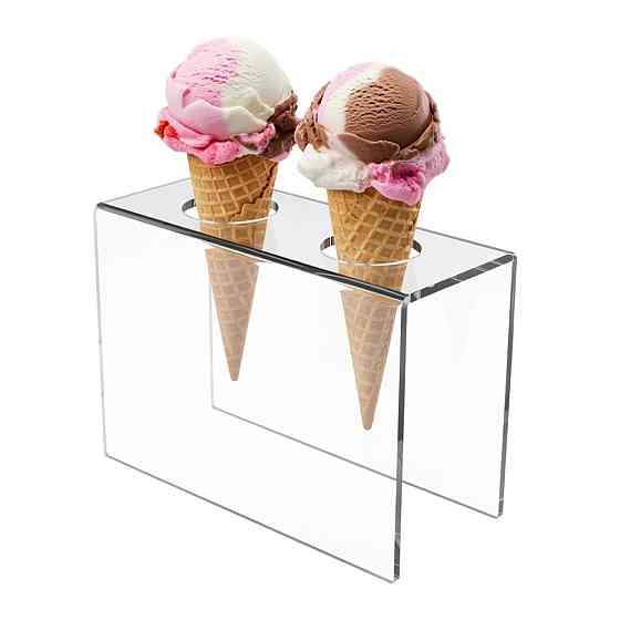 Підставка EKOSTAR для вафельного ріжка на 2 шт. Акрил 3 мм Київ