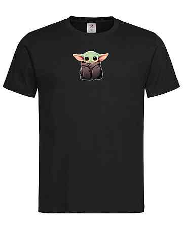 Футболка «Малюк Грогу — Зоряні Війни» Чорний, XL Городище