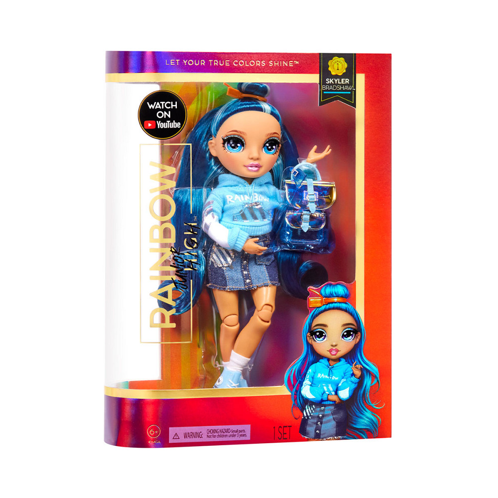 Лялька Rainbow High серії Junior - Скайлер Бредшоу Днепр - изображение 3