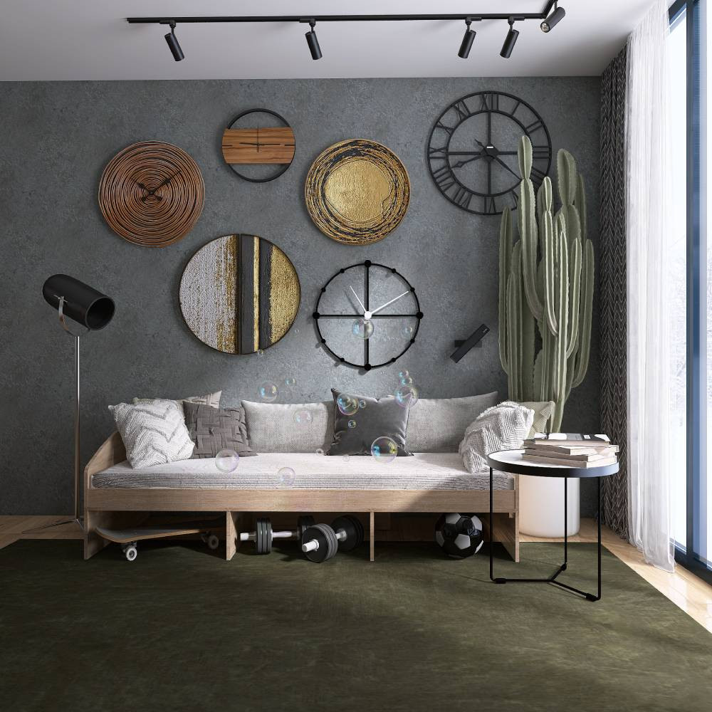 Кровать односпальная Эверест Комфорт 3 193х84х59 см Дуб сонома (DTM-073840) Днепр - изображение 1