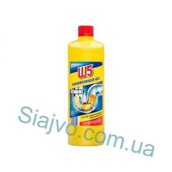 Засіб для чищення труб W5, 1л. (Німеччина) W5 Rohrreiniger-Gel 1л. Львів