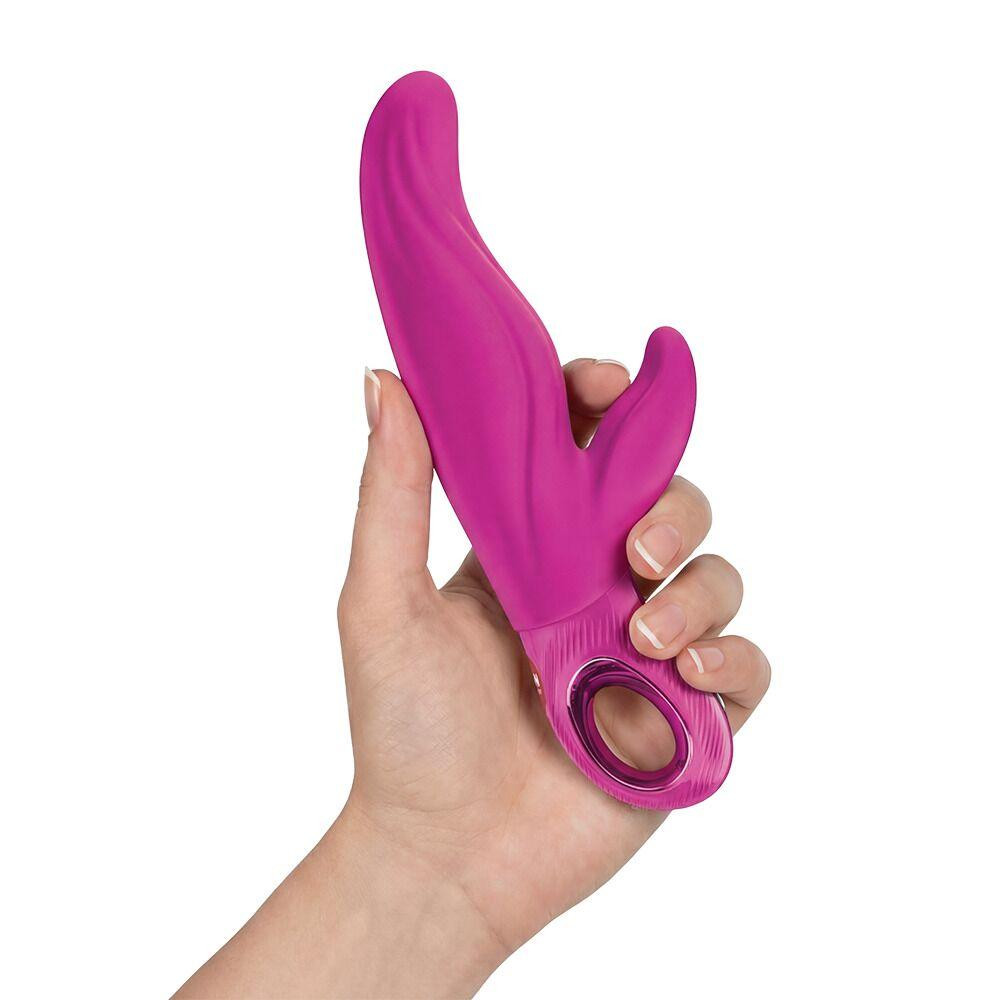 Вібратор-кролик для точки А Fun Factory LADY BI Magenta, 2 мотори, 12 режимів Sex Aura Київ - фото 5