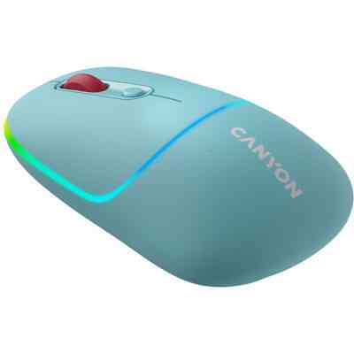 Мишка Canyon MW-22 Dual Band RGB Wireless Dark Cyan (CNS-CMSW22DC) Вінниця