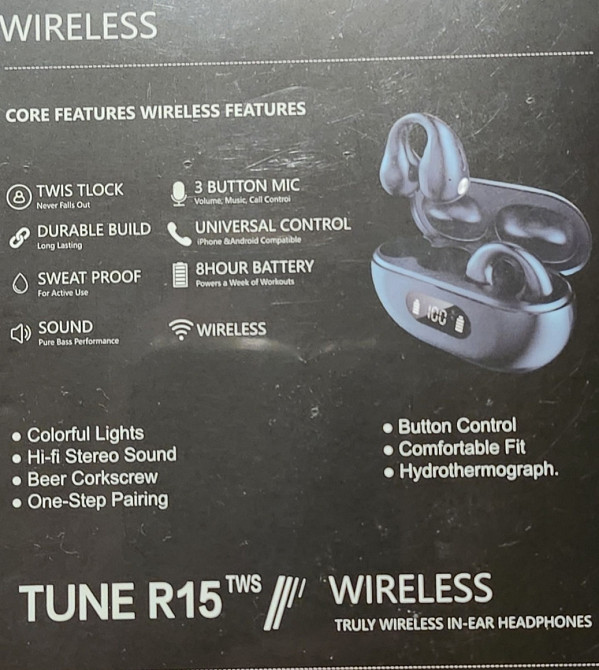 Наушники: TWS TUNE R15 Wireless. Харьков - изображение 2