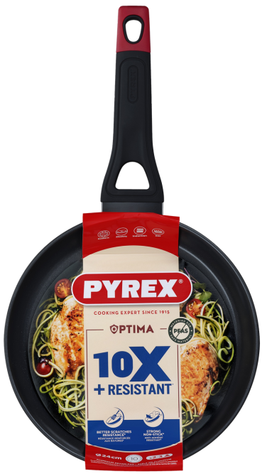 Сковорода Pyrex Optima 24 см, класична (7120920) Київ - фото 6