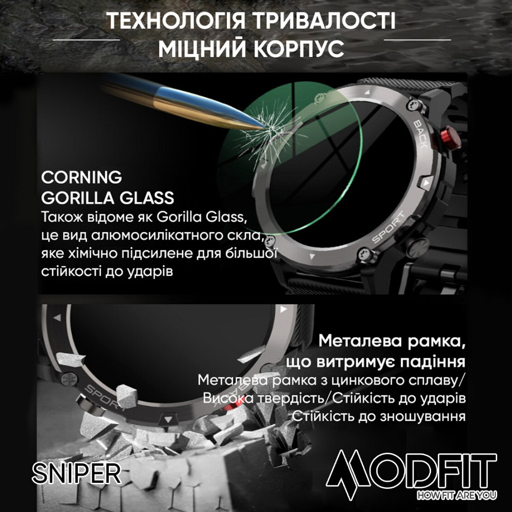 Modfit Sniper Black-Silver 36 мм. Киев - изображение 7