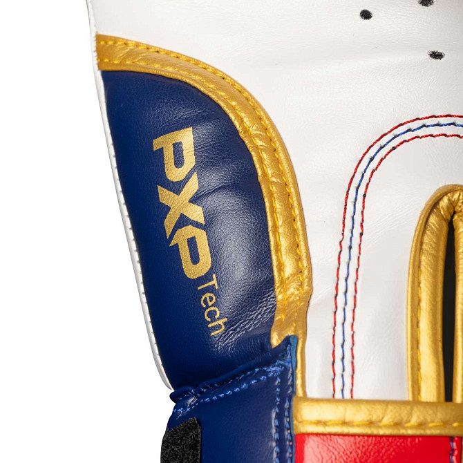 Боксерські рукавиці Phantom Muay Thai Gold Limited Edition 14 унцій (бинти в подарунок) Каменское - изображение 7