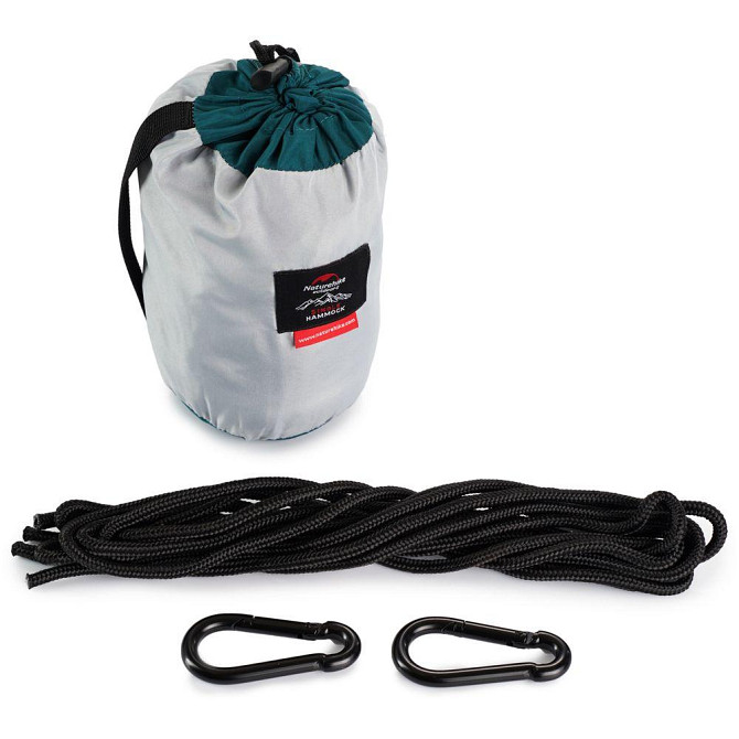 Гамак одномісний Naturehike Single Super light NH17D012-C, 340T polyester, сірий Київ - фото 2