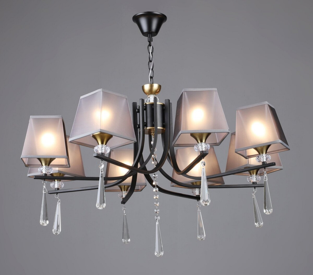 SIRIUS Люстра класична підвісна Sirius B /8 BK+COP Коломыя - изображение 1