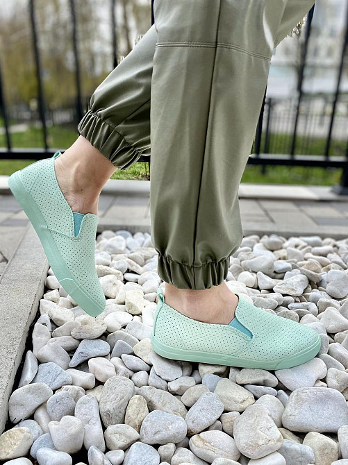 IDEAL Сліпони жіночі IDEAL WX37 бірюзовий (літо, еко-шкіра) (1374) лише 41р. Коломия - фото 5