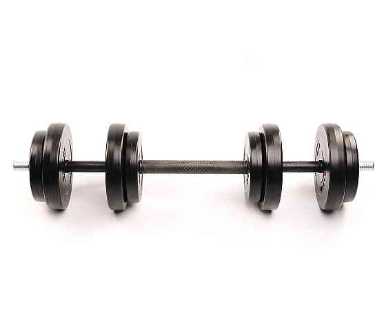 Гантелі Elitum 2х26кг + подовжувач грифа для штанги Київ