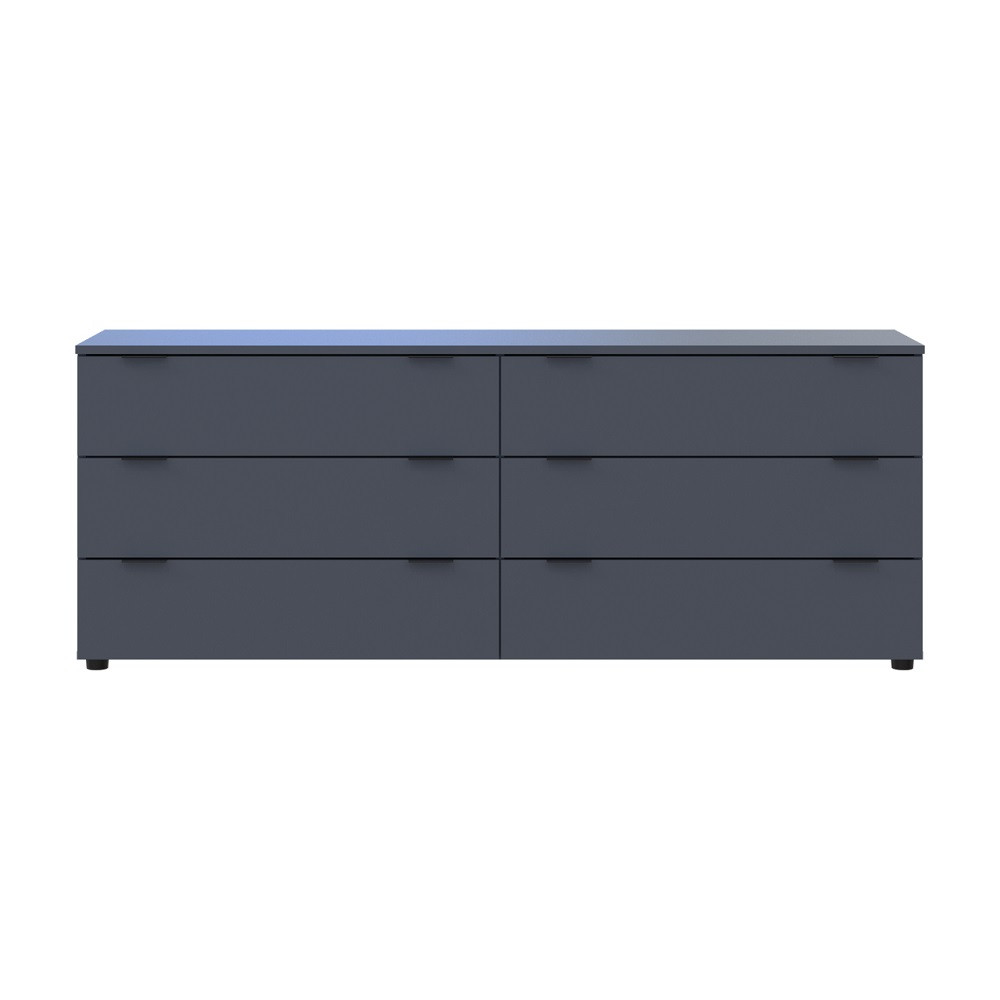 Комод Doros Рон 9 Графит 6 Ящиков 160х38х62 DRS-011778 (41516176) Львов - изображение 4