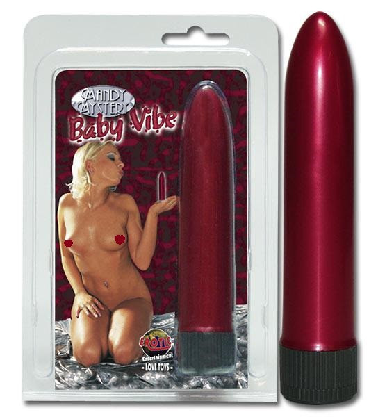 Міні вібратор BABY VIBE червоний Sex Aura Київ - фото 1