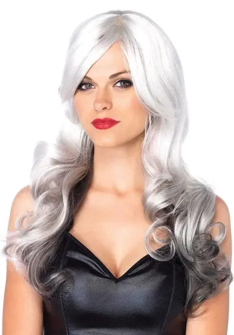 Leg Avenue Allure Multi Color Wig Grey/Black Львов - изображение 1