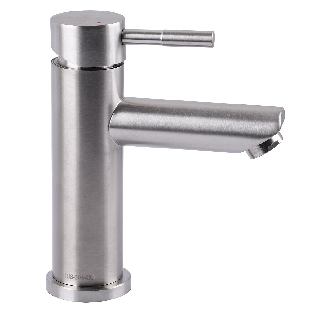 Змішувач для умивальника EcoMIX AISI-101-WH Киев - изображение 2